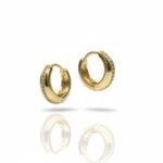 ARO BRONCE DRD ARGOLLA CON CLIP Y MICROPAVE BZAR2285D CAO
