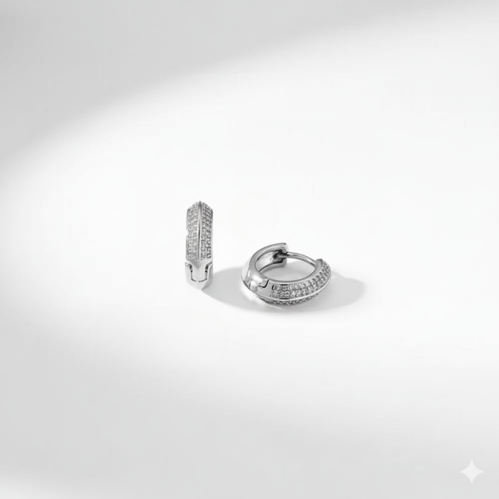 ARO BRONCE ARGOLLA CON CLIP MICROPAVE BZAR2371 CAO