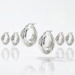 ARGOLLA ACERO BLANCO TORSADA X6 AR2279P CAO