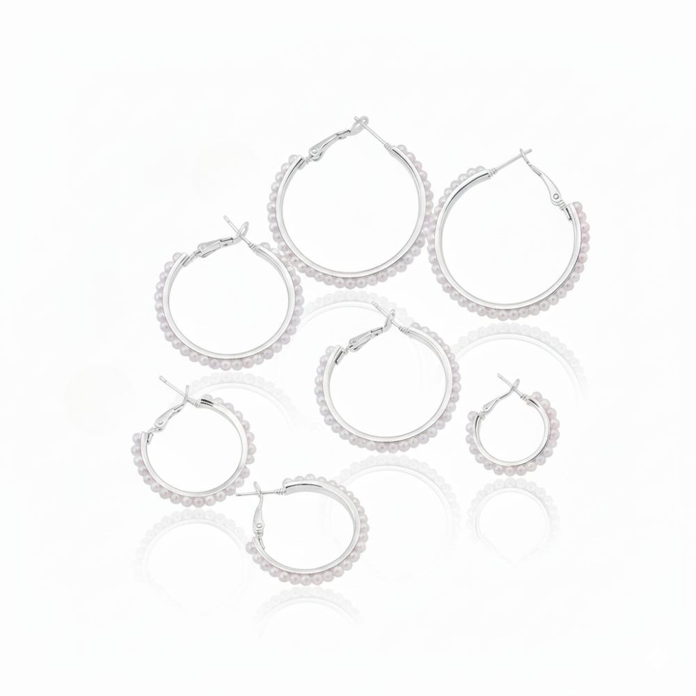 ARO ACERO BLISTER ARGOLLA MICROPERLA ART AR4521 CAO