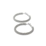 ARO BRONCE ARGOLLA STRASS 30MM XPAR ART BZAR2241P CAO