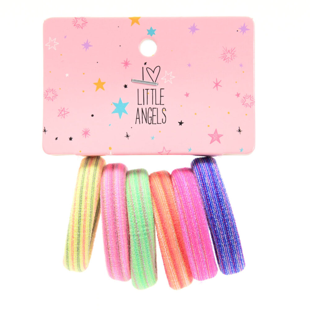 COLITAS DE PELO COLORES X6UN PL-1607-01 JAÑ