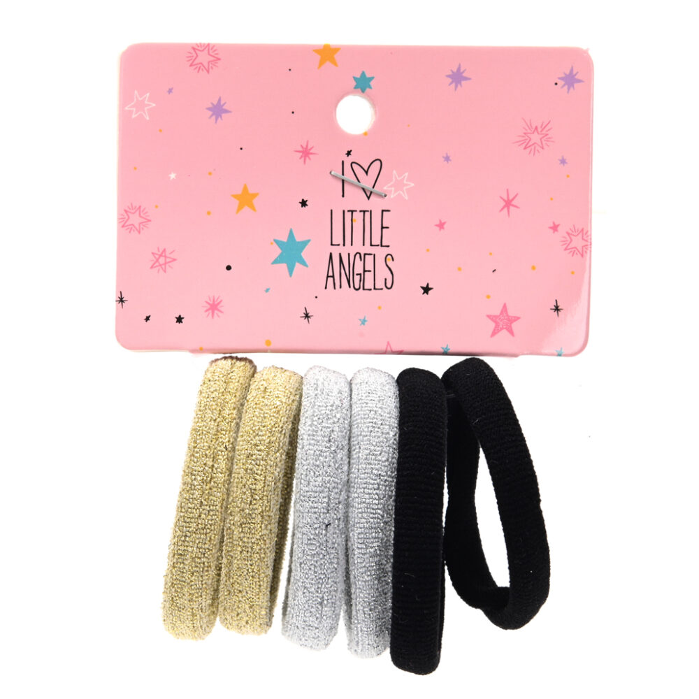 COLITAS DE PELO C/ BRILLOS X6UN PL-1602-30 AAO