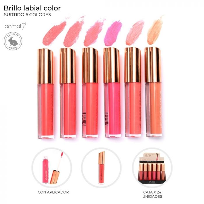 BRILLO LABIAL C/LLAVERO ART 41775 CAO