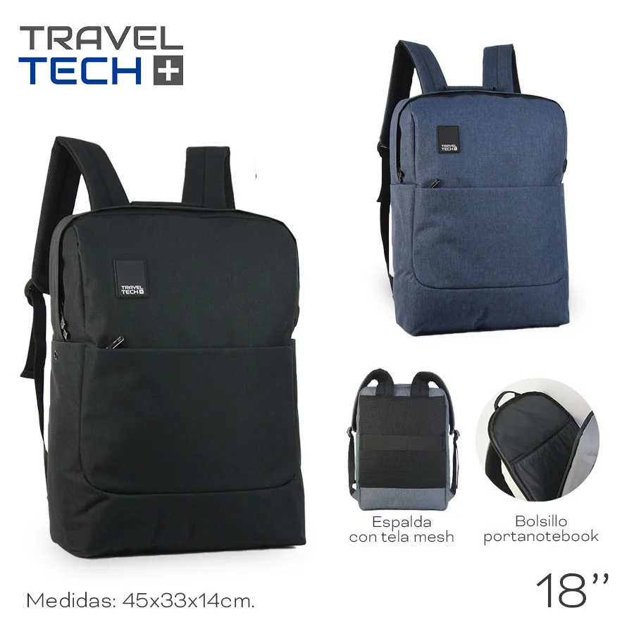 MOCHILA PORTANOTEBOOK TRAVEL TECH 27527 AAO