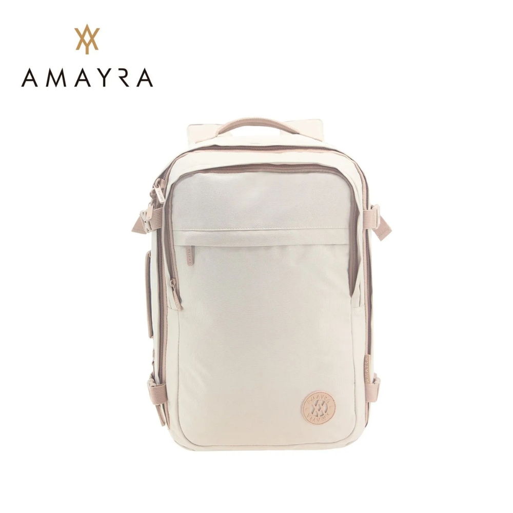 MOCHILA TRAVEL AMAYRA BEIGE 17" 67.701.1 DAO