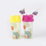VASO PLASTICO C/SORBETE DINOS ART NS217641Z1 DAO
