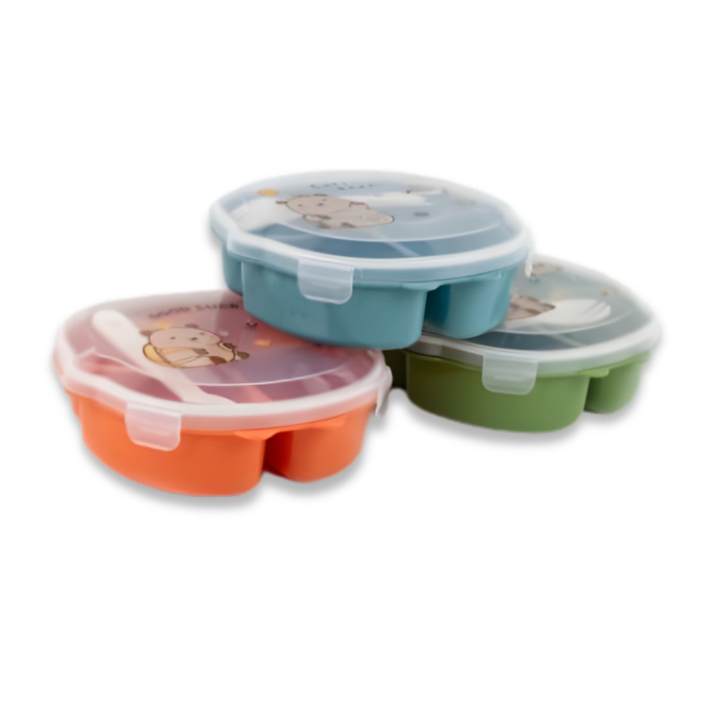 TUPPER C/TAPA TRANSP CAPIBARA Y TENEDOR ART NS337613Z2 DAO