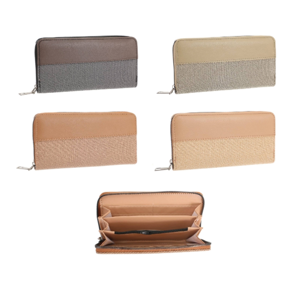 BILLETERA FICHERO PU Y TEXTURADO ART 12UO7834 EAO
