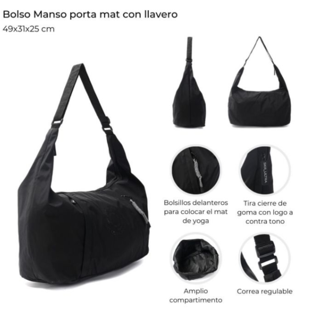 BOLSO MANSO PORTA MAT C/ LLAVERO ART 43241 DAO