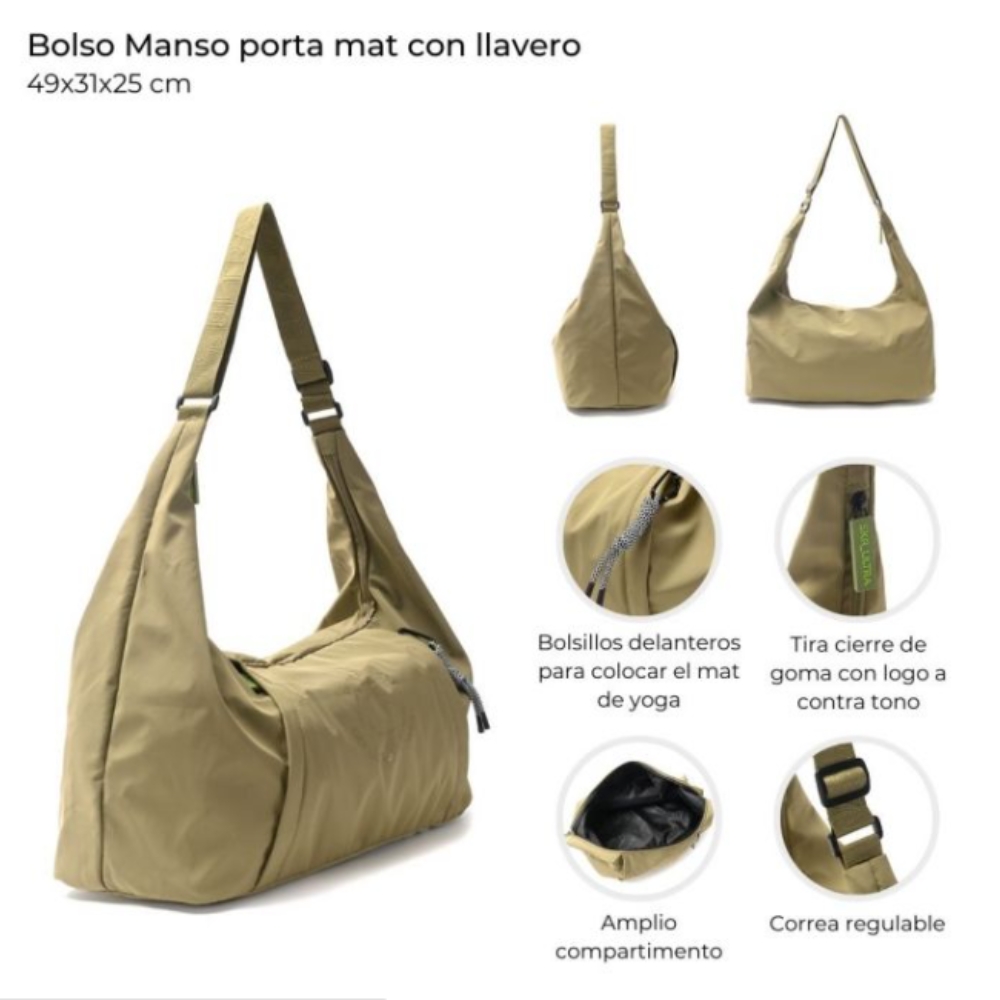 BOLSO MANSO PORTA MAT C/ LLAVERO ART 43243 DAO
