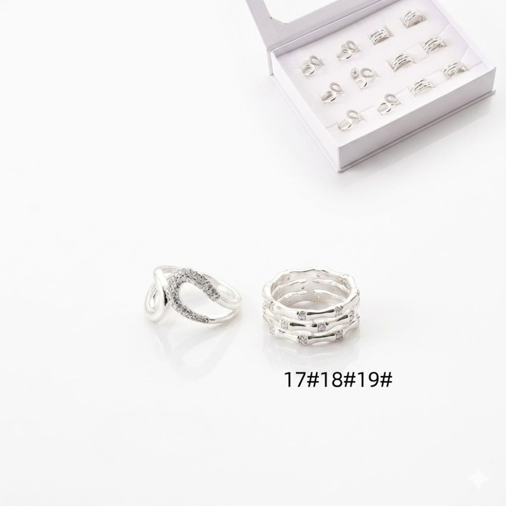 ANILLO BRONCE BLANCO MICROPV XUN AN651P CAO