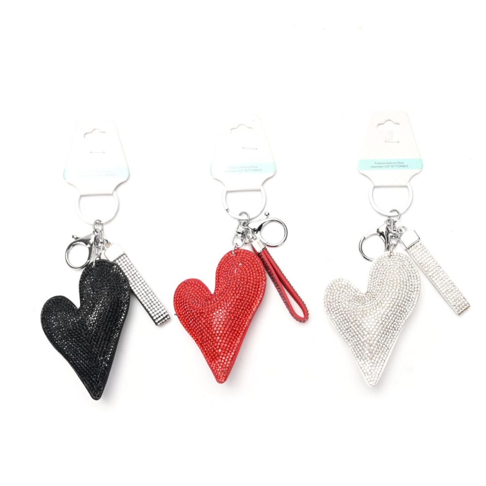 LLAVERO CORAZON C/STRASS AX-1393-03 CAO