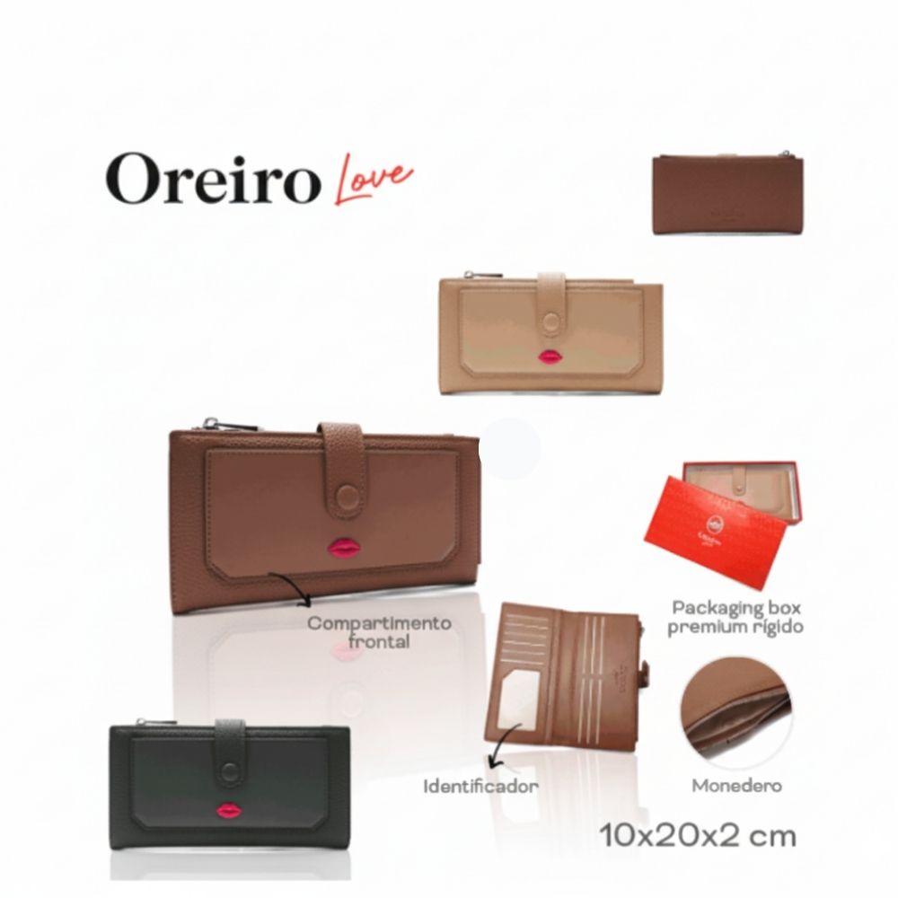 BILLETERA OREIRO C/PACKAGING ART 29369 CAO