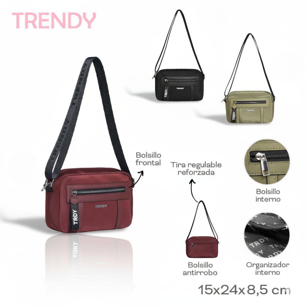 MORRAL TRENDY BOLSILLO FRONTAL ART 31050 CAO