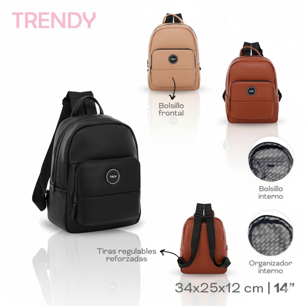 MOCHILA TRENDY PUFFER ART 31055 CAO