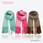 BUFANDA TRENDY NUBE COMBINADO ART 31212 DAO