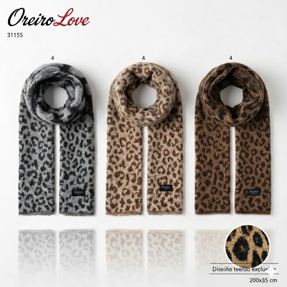 BUFANDA OREIRO LOVE PRINT ART 31156 DAO