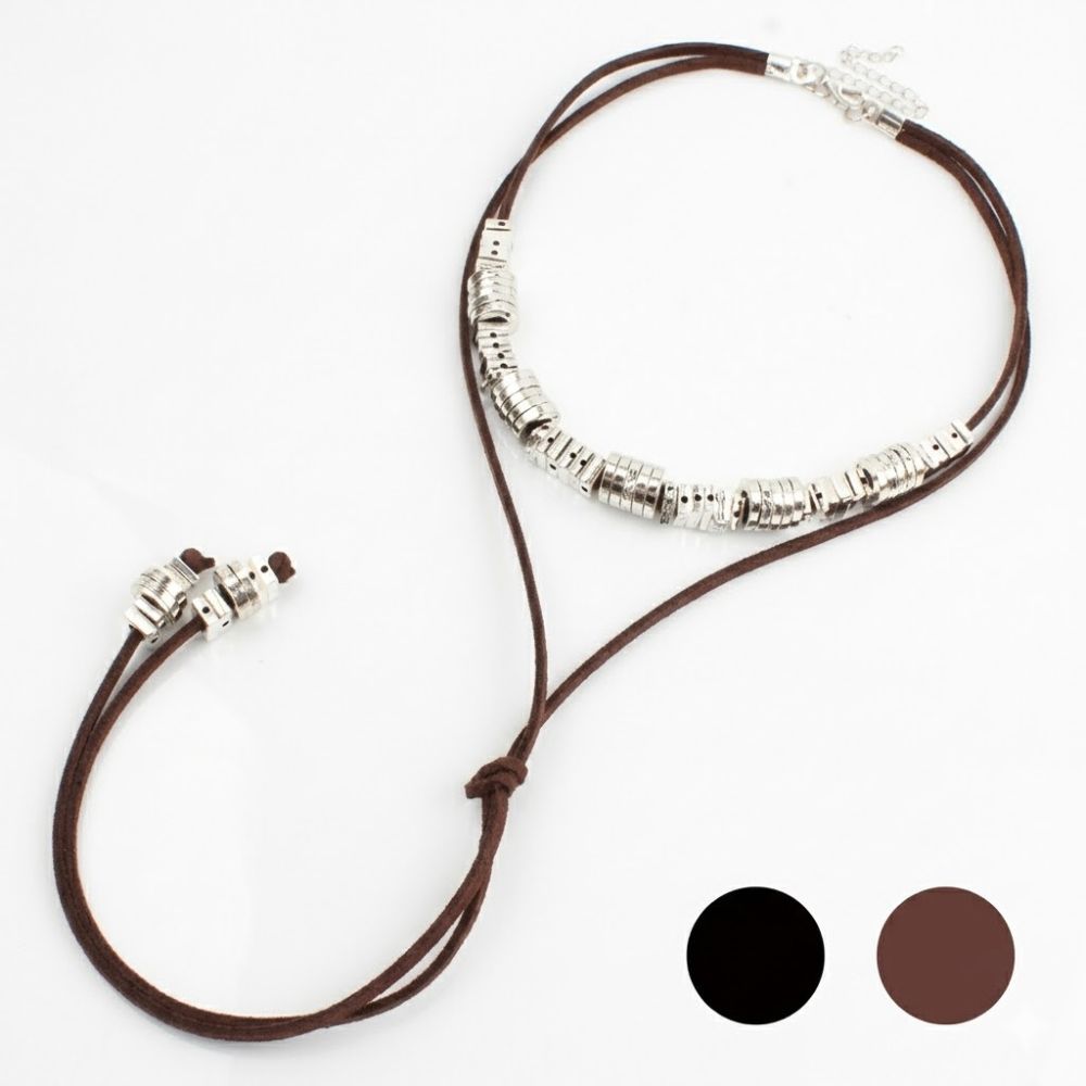 COLLAR CORBATERO DE GAMUZA BQ0614 DAO
