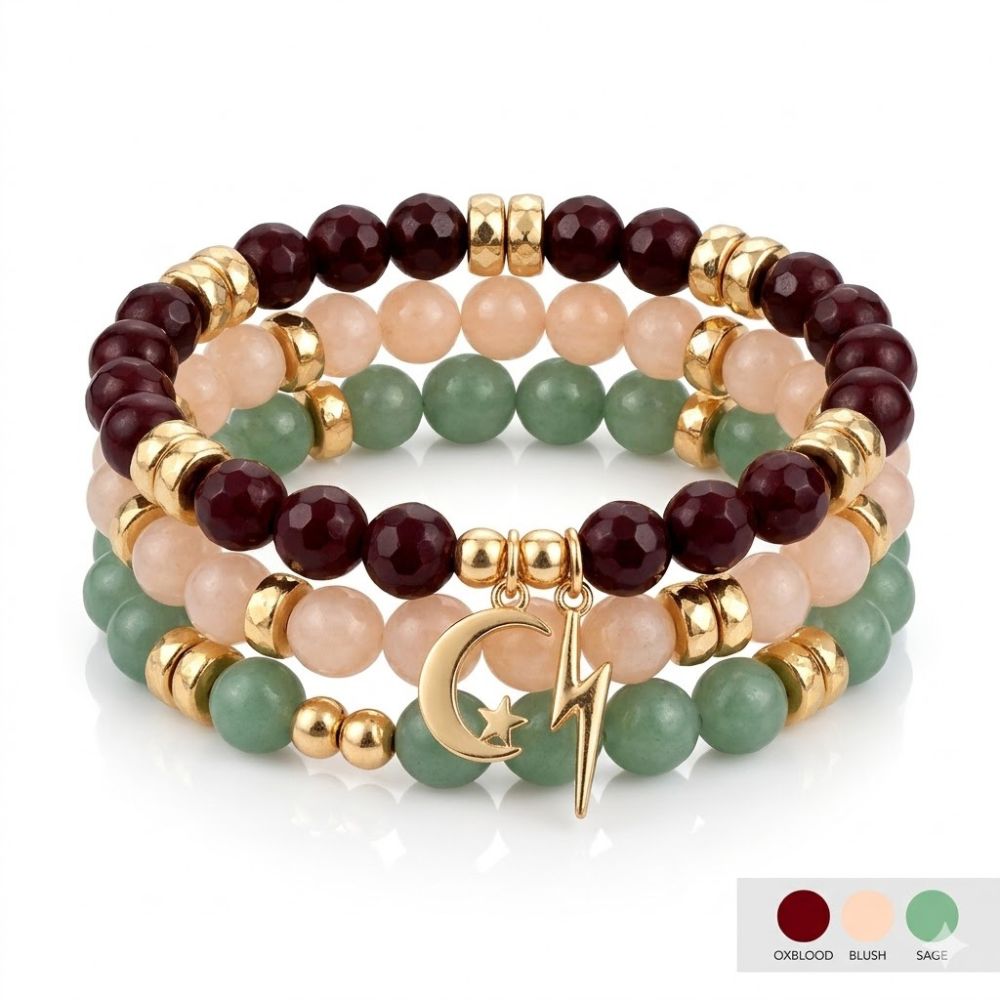 PULSERAS EN SET SOFT PALETTE BQ0633 DAO
