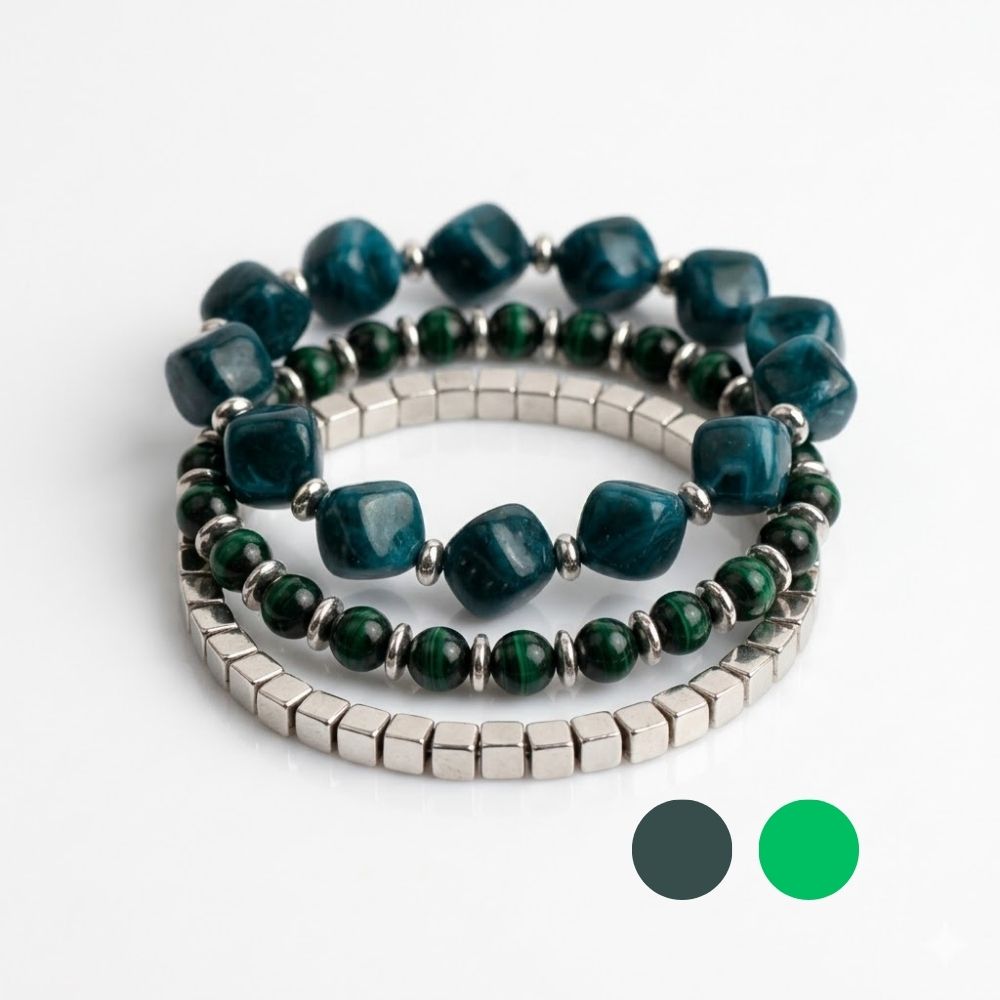 PULSERAS SET X3 NEW PALETTE BQ0750 DAO