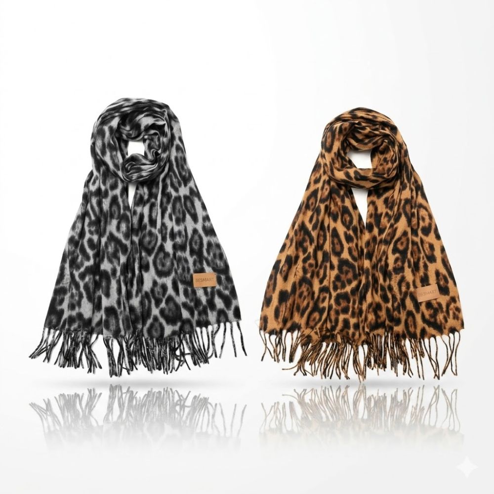 RUANA ANIMAL PRINT 70X180CM ART 43715 DAO