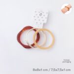 SET PULSERAS X3 OTOÑO TRENDY ART 55073 DAO