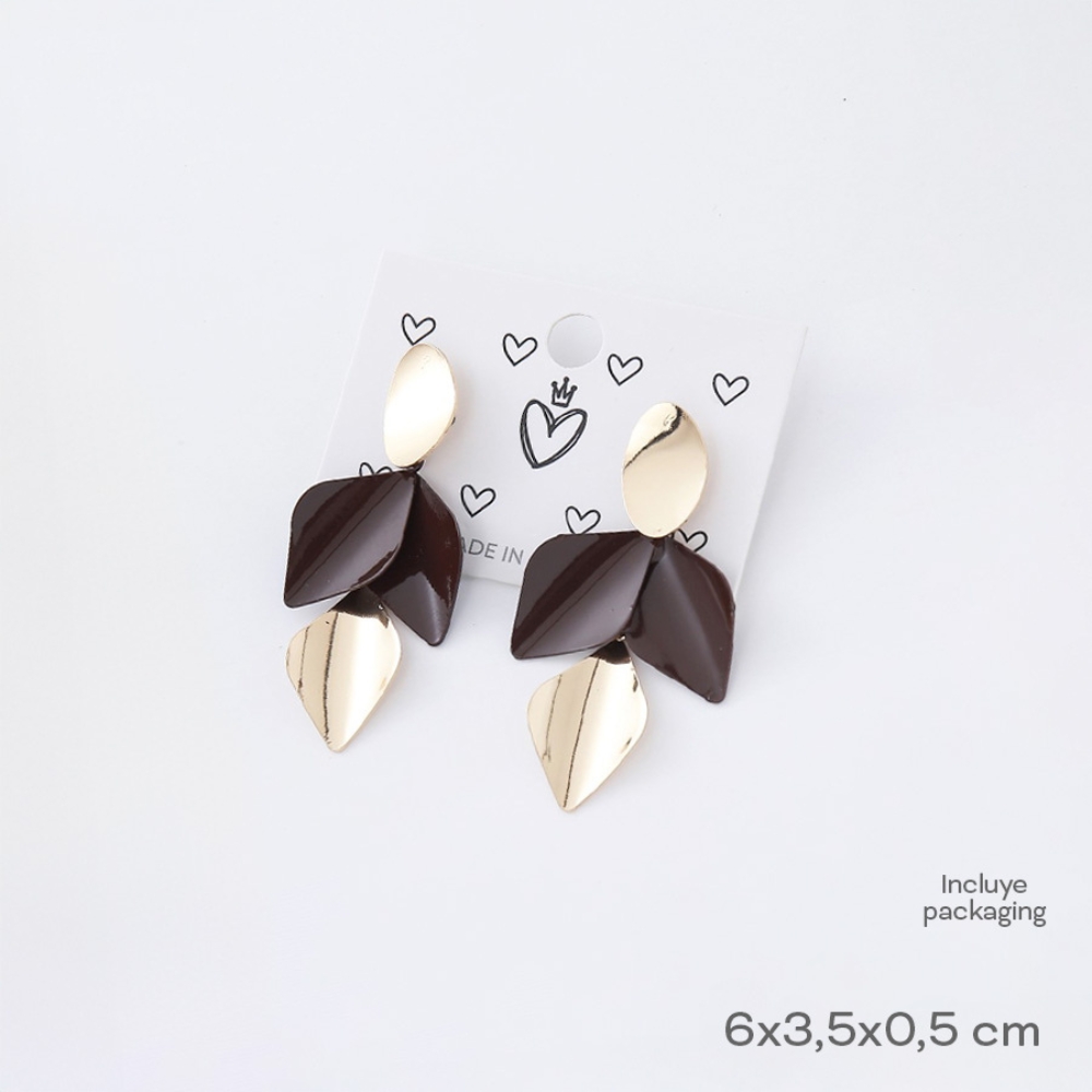 AROS COLGANTES PETALOS OTOÑO GOLD 55092 DAO