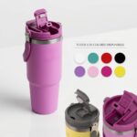 VASO FLIP DOBLE ICO 900ML 8 COLORES ART YQ10058 DAO