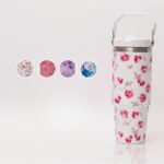 VASO FLIP FLOREADO 900ML ART DH-SL61M DAO