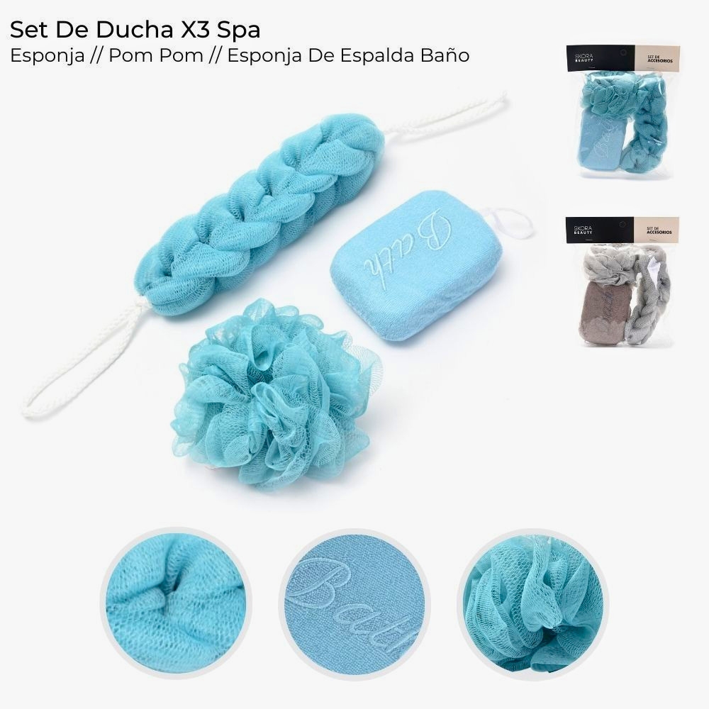 SET X3 DE DUCHA SPA ART 38942 DAO