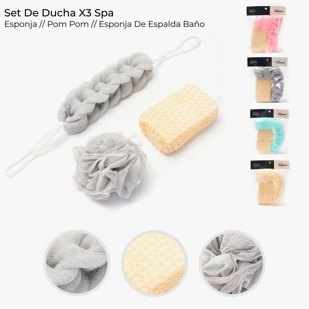 SET X3 DE DUCHA SPA ART 38943 DAO