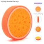 ESPONJA DE BAÑO NARANJA ART 44012 DAO