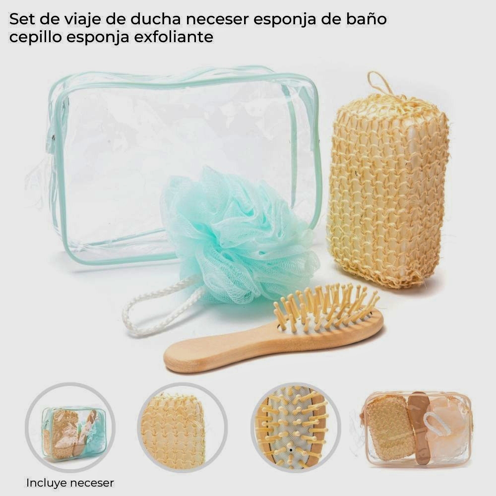 SET X3 DE VIAJE DUCHA NECESER ART 44016 DAO