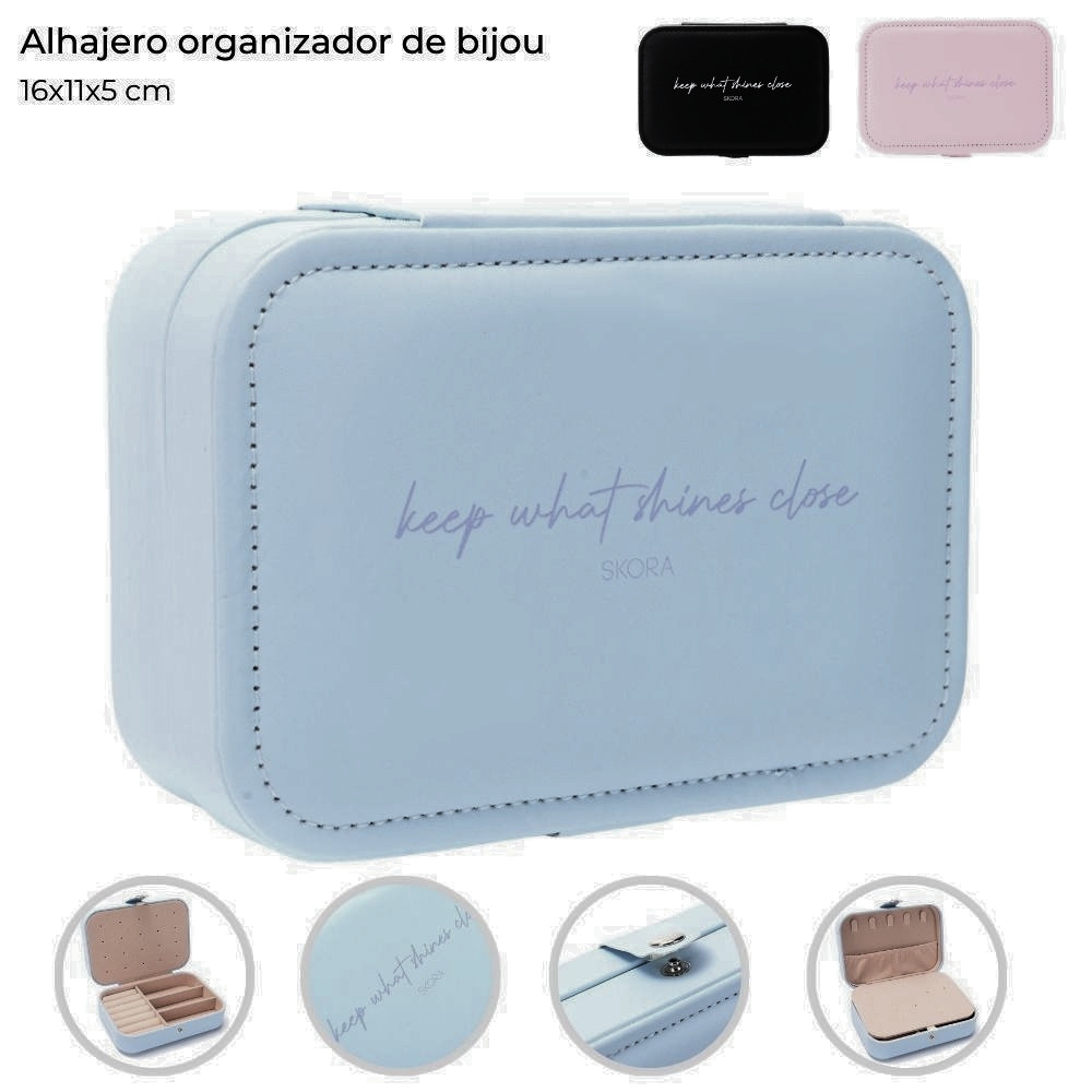 ALHAJERO ORGANIZADOR BIJOU RECTANGULAR 16x11x5CM 44043 DAO