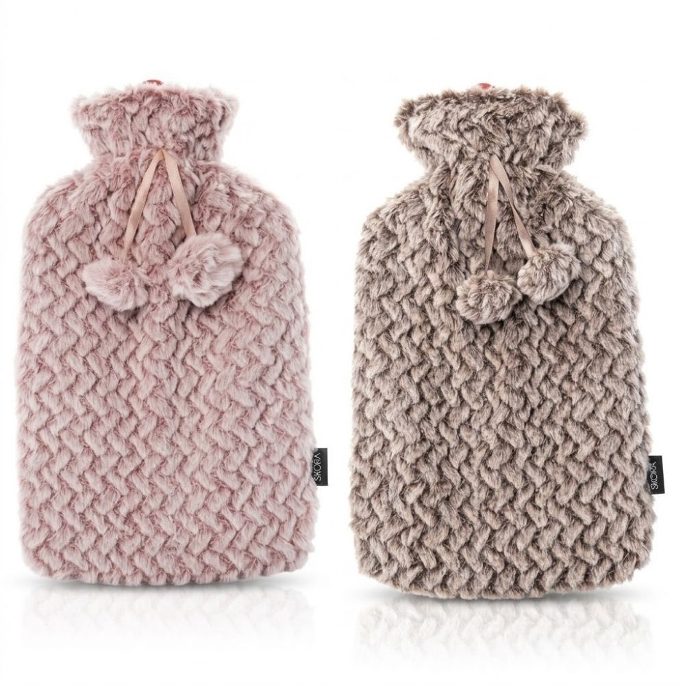 BOLSA PARA AGUA CALIENTE C/FUNDA Y POMPON 2L ART 44069 DAO