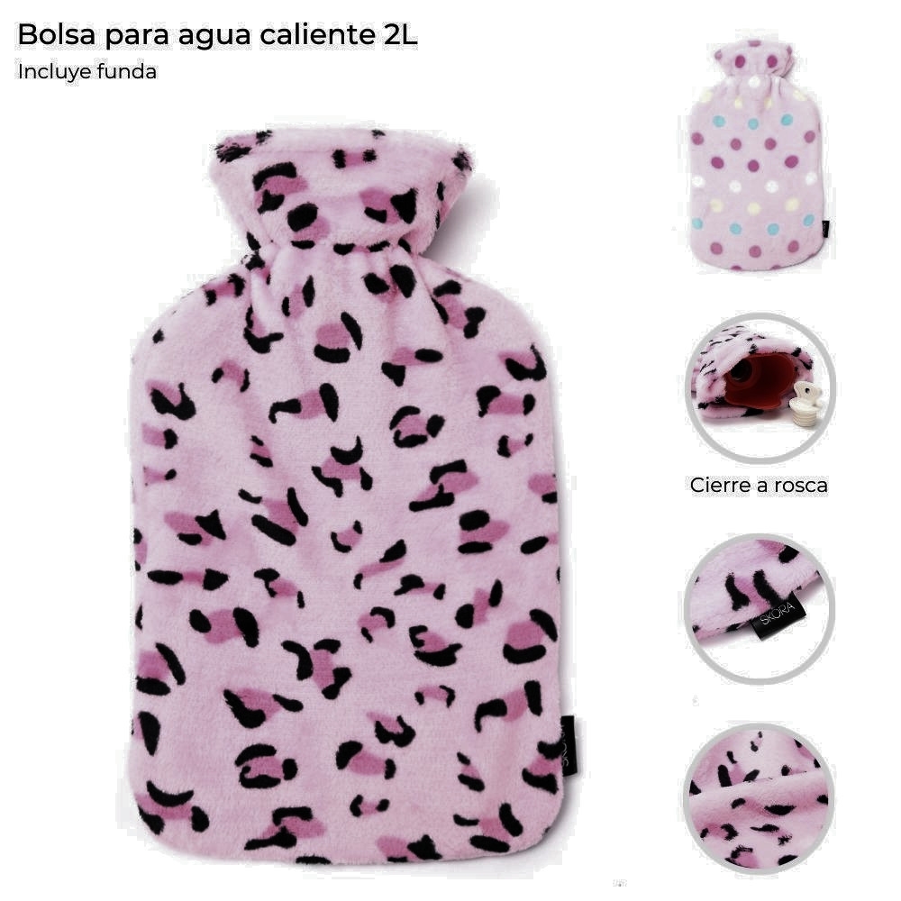 BOLSA PARA AGUA CALIENTE 2L C/FUNDA DISEÑO ART 44072 DAO