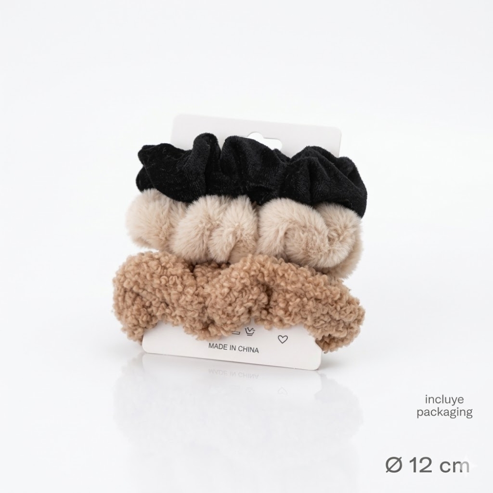 COLITA DE PIEL Ø 12CM X 3 UND ART 54747 DAO