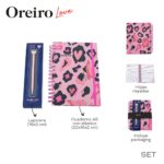 SET CUADERNO A5+ BIROME CORAZON OREIRO ART 31476 DAO