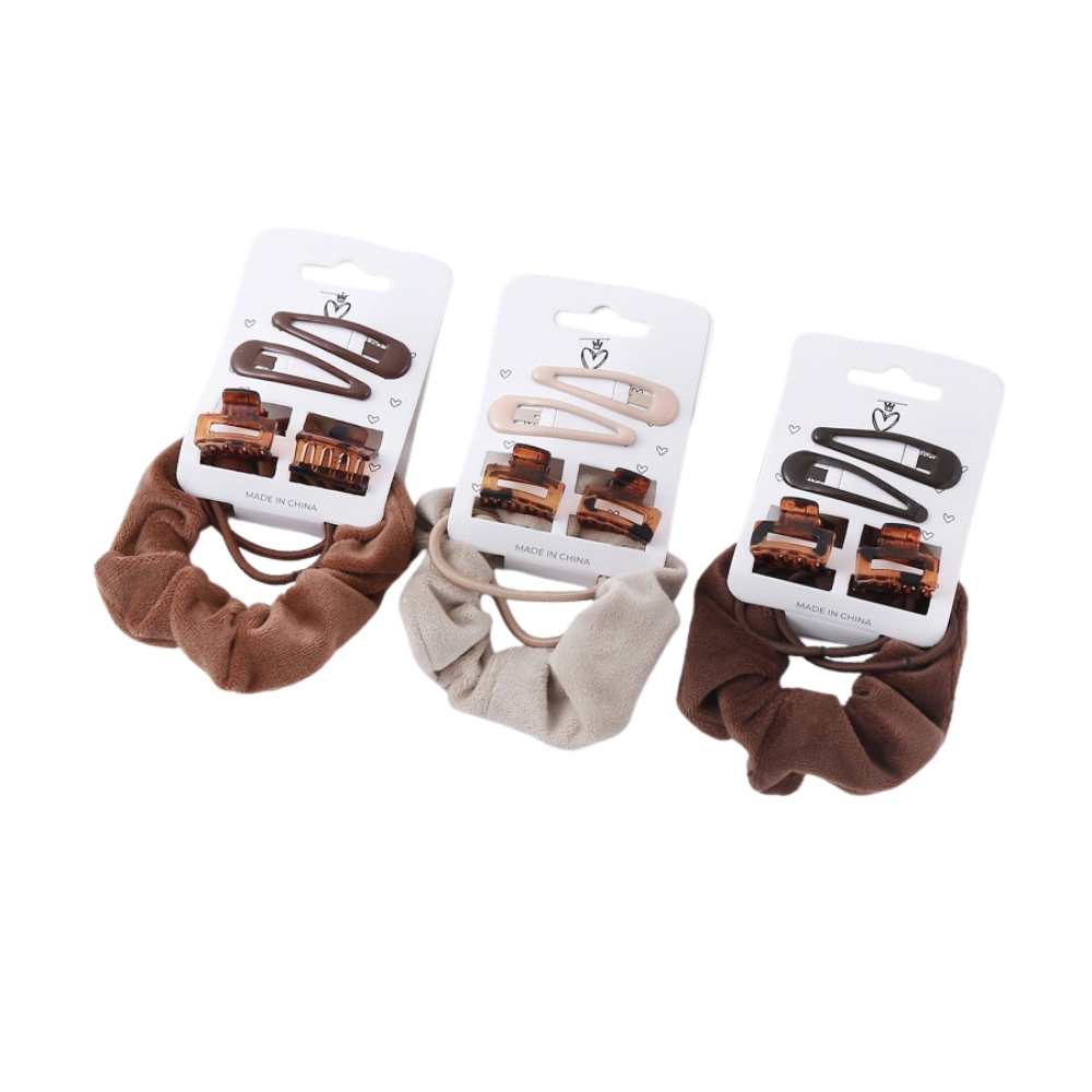 SET PELO BROCHES CAREY + COLITAS + TIC TAC 54908 DAO