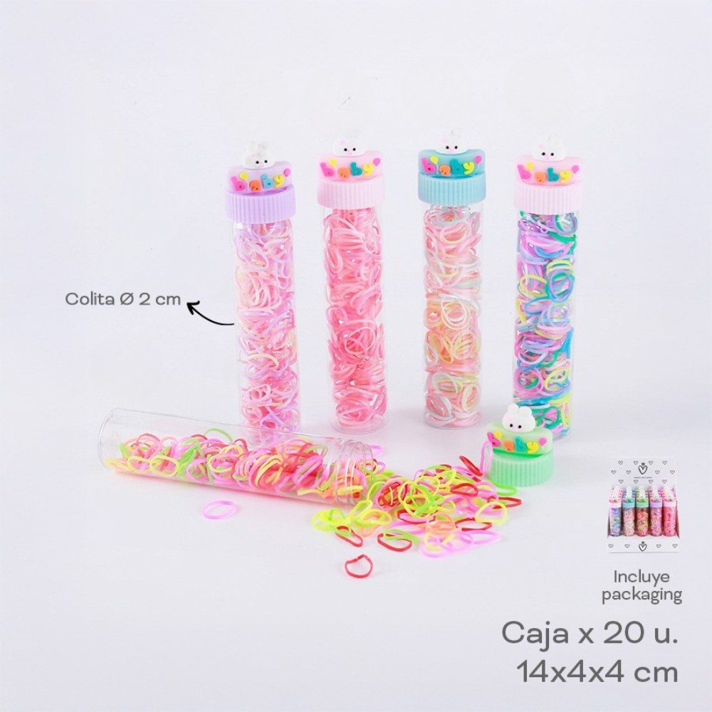 TERMINAL DE TRENZA  TUBO CONEJO BABY Ø 2CM ART 55006 DAO