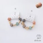 PULSERA DORADA CON PIEDRAS ART 55151 DAO