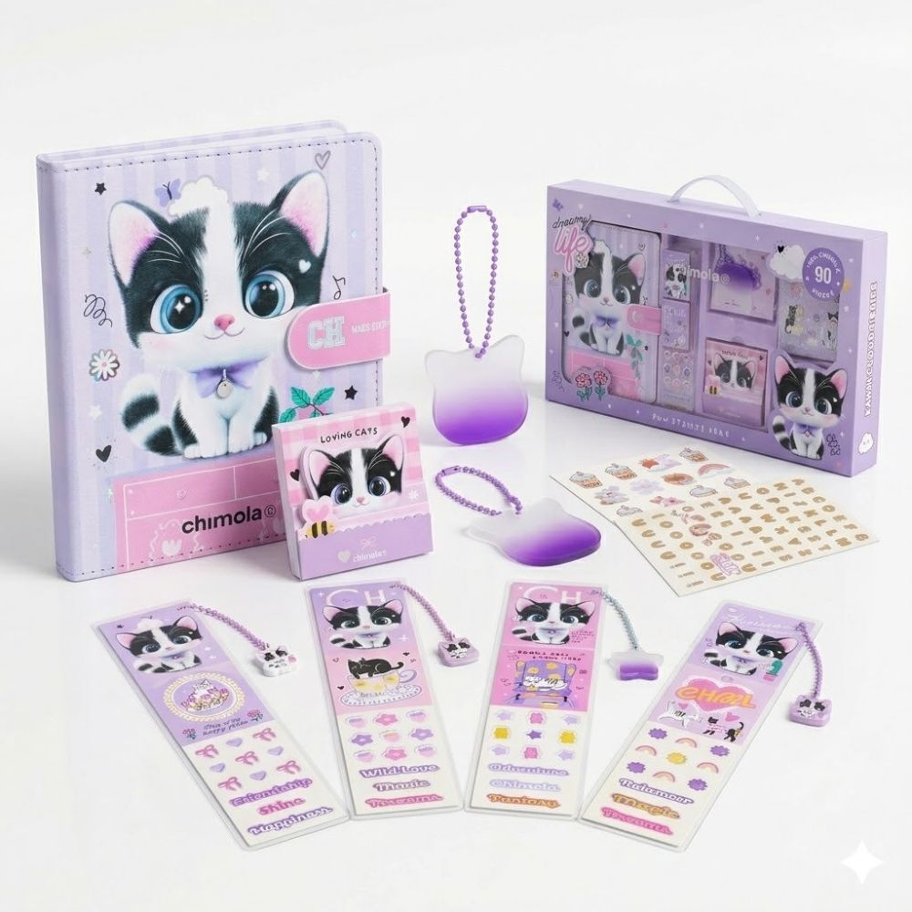 STATIONERY SET JOY CAT ST113 DAO