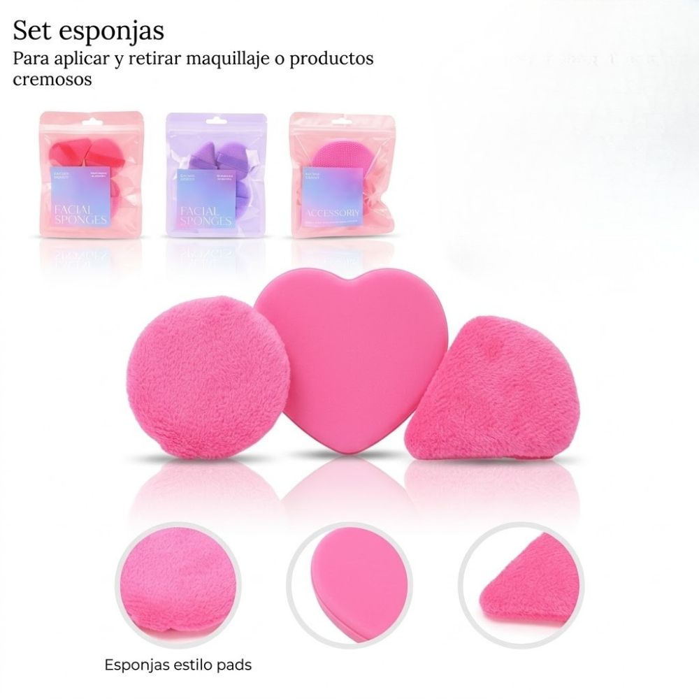 SET ESPONJAS X3 ART 44051 DAO