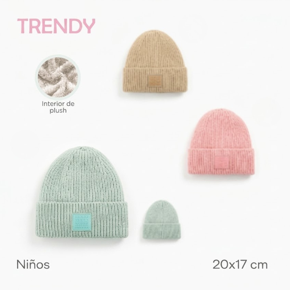 GORRO INFANTIL TRENDY ART 31109 DAO