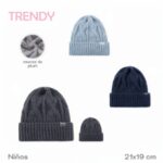 GORRO INFANTIL TEJIDO TRENDY ART 31111 DAO