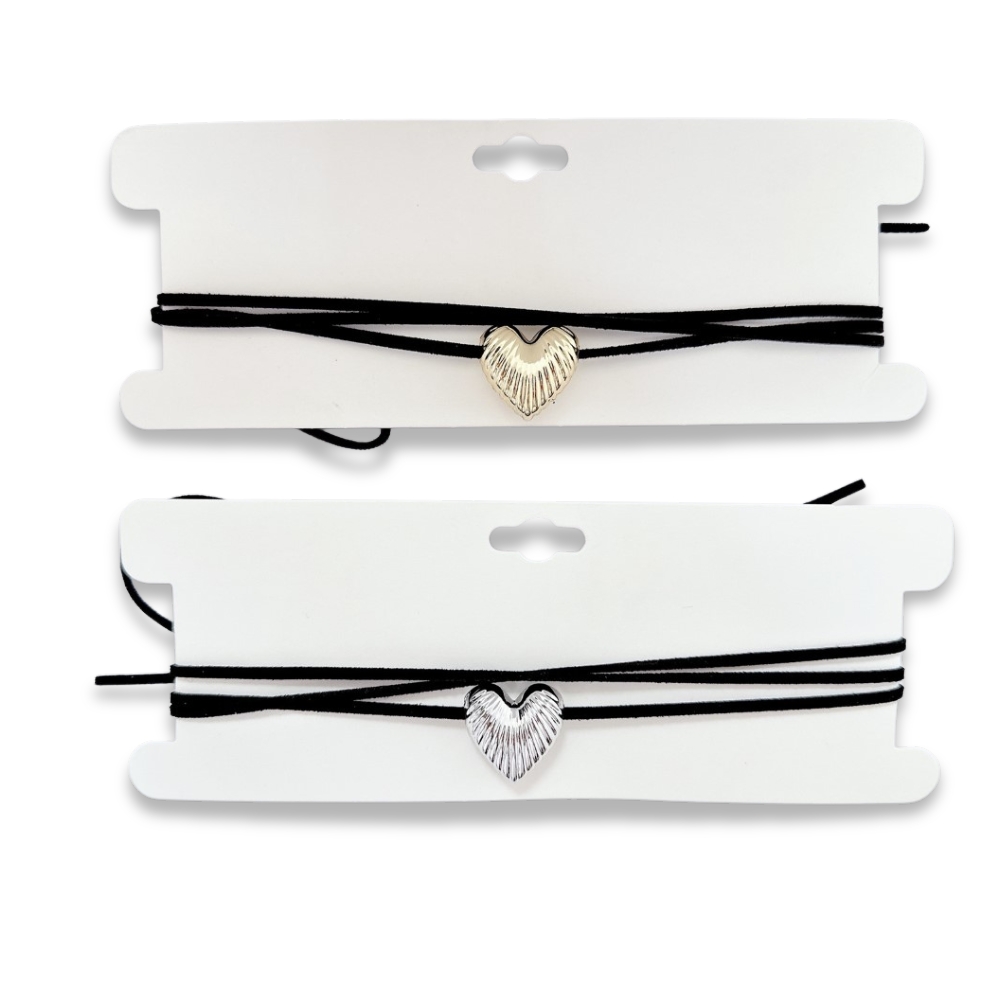 CHOKER CON DIJE CORAZON ART 55196 / 54379 DAO