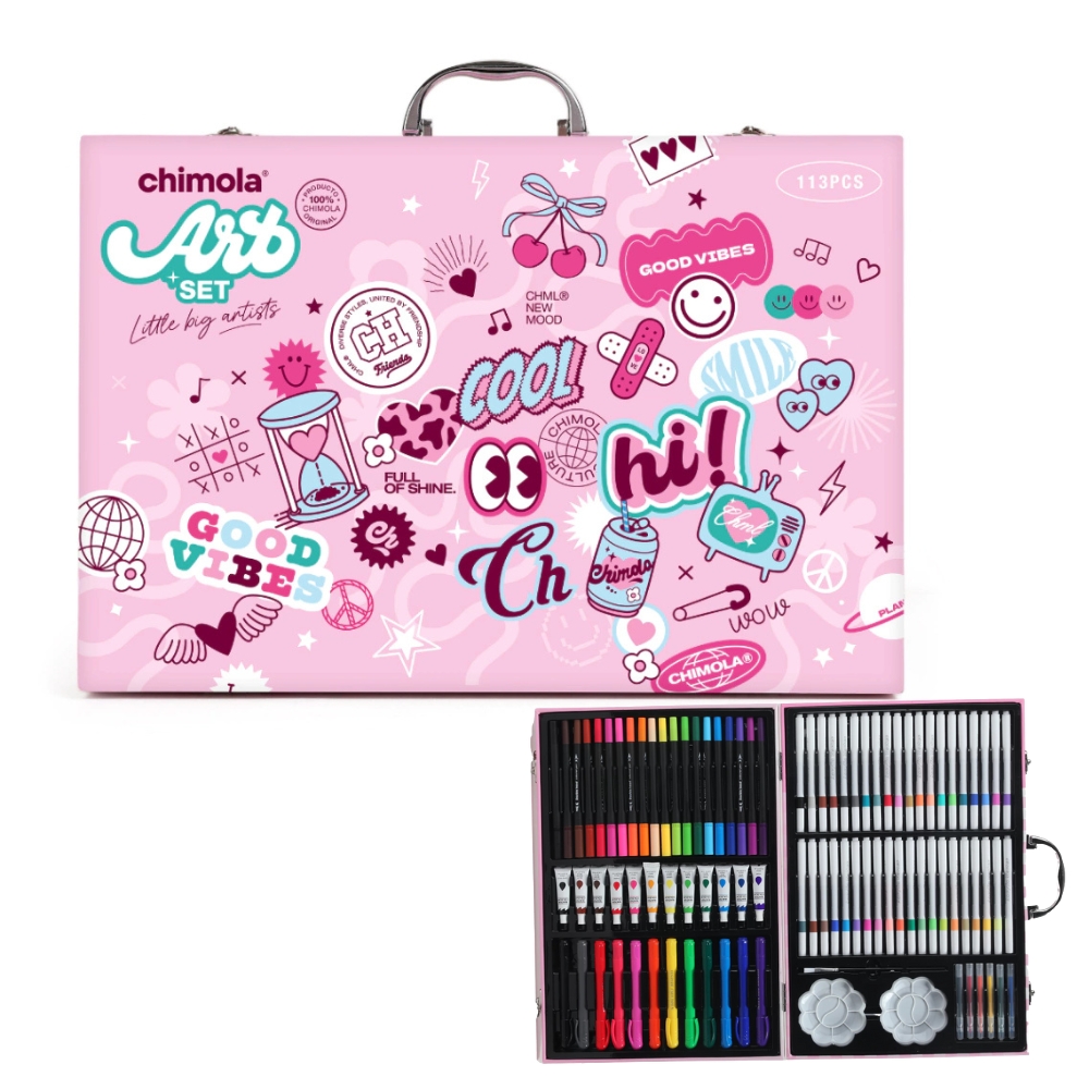 ART SET XL COLOR CRUSH UNIVERSITY GIRL ART ST86 AAO