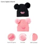 GORRO INFANTIL TEJIDO C/POMPOM SKORA 43805 CAO