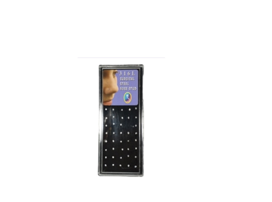 ARO X40 HIPOALARGENICO CURVO NARIZ 1118-3 DAO